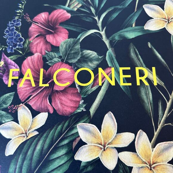 Falconeri Large Floral Gift Box XL 18.75" x 13.75" 4.5" - Picture 4 of 9